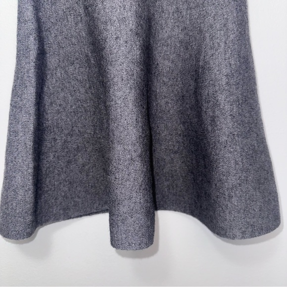 Zara Skirt Gray Short Flared Size Small - Picture 3 of 13